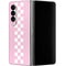 Pink Checkerboard Galaxy Z Fold4 5G Skin