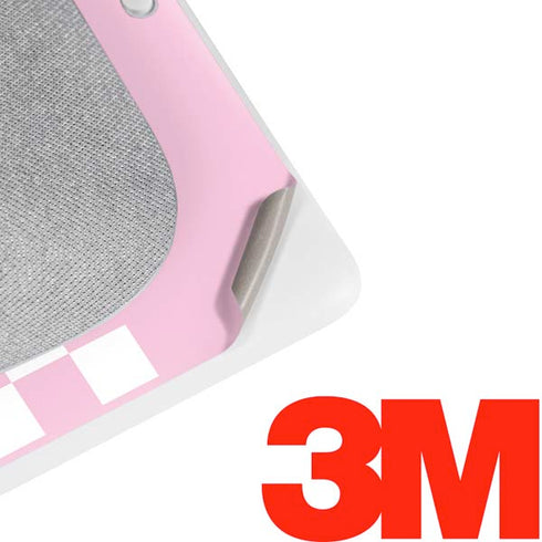 Pink Checkerboard Google Home Hub Skin
