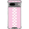 Pink Checkerboard Google Pixel 8 Clear Case