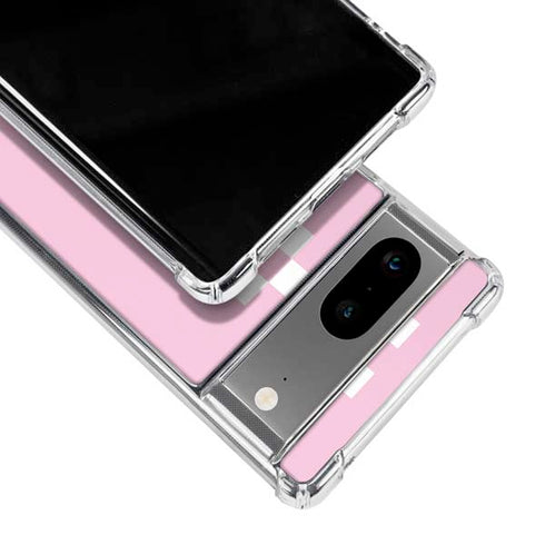 Pink Checkerboard Google Pixel 8 Clear Case