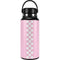 Pink Checkerboard Hydro Flask 32oz Wide Mouth Skin