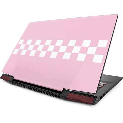 Pink Checkerboard Lenovo IdeaPad Skin