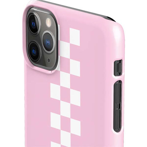 Pink Checkerboard iPhone 11 Pro Max Lite Case