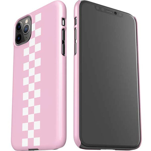 Pink Checkerboard iPhone 11 Pro Max Lite Case