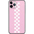 Pink Checkerboard iPhone 11 Pro Skin