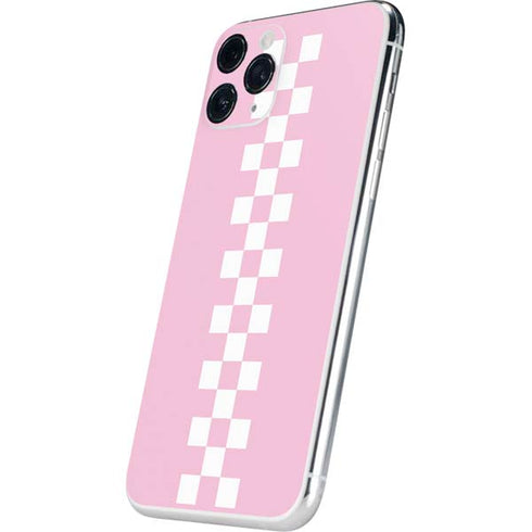Pink Checkerboard iPhone 11 Pro Skin