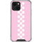 Pink Checkerboard iPhone 13 Clear Case