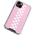 Pink Checkerboard iPhone 13 Clear Case