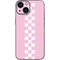 Pink Checkerboard iPhone 13 Mini Skin