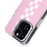 Pink Checkerboard iPhone 13 Pro MagSafe Case