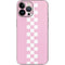 Pink Checkerboard iPhone 13 Pro Max Skin