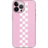 Pink Checkerboard iPhone 13 Pro Max Skin