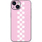 Pink Checkerboard iPhone 13 Skin