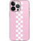 Pink Checkerboard iPhone 14 Pro Skin