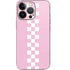 Pink Checkerboard iPhone 14 Pro Skin