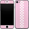 Pink Checkerboard iPhone 7 Skin
