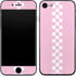 Pink Checkerboard iPhone 7 Skin