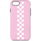 Pink Checkerboard iPhone 8 Pro Case