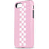 Pink Checkerboard iPhone 8 Pro Case