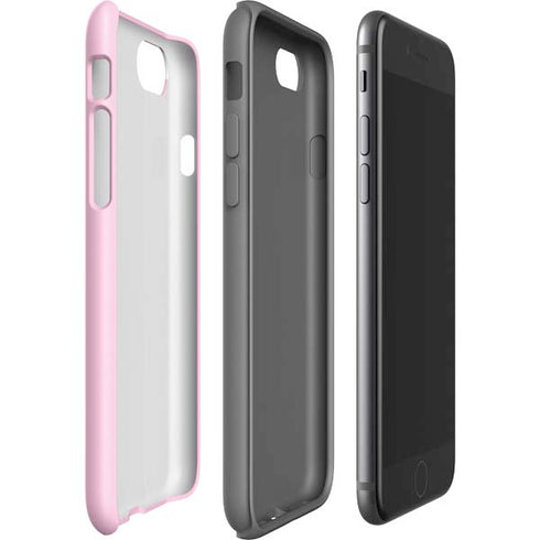 Pink Checkerboard iPhone SE (2nd & 3rd Gen) Pro Case