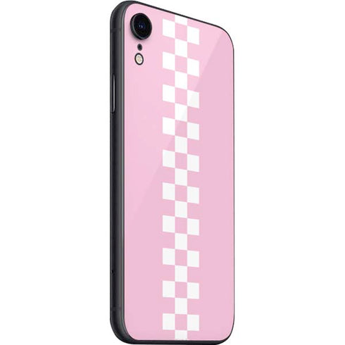 Pink Checkerboard iPhone SE (2nd & 3rd Gen) Skin