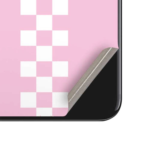 Pink Checkerboard iPhone SE (2nd & 3rd Gen) Skin