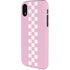 Pink Checkerboard iPhone XR Pro Case