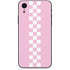 Pink Checkerboard iPhone XR Skin