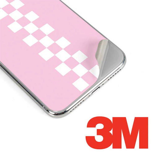 Pink Checkerboard iPhone XS Max Skin