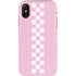Pink Checkerboard iPhone XS Pro Case