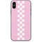 Pink Checkerboard iPhone XS Skin