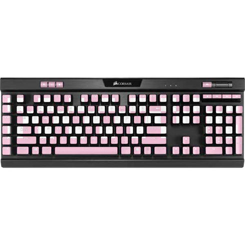 Pink Checkerboard K95 RGB PLATINUM Mechanical Gaming Keyboard Skin