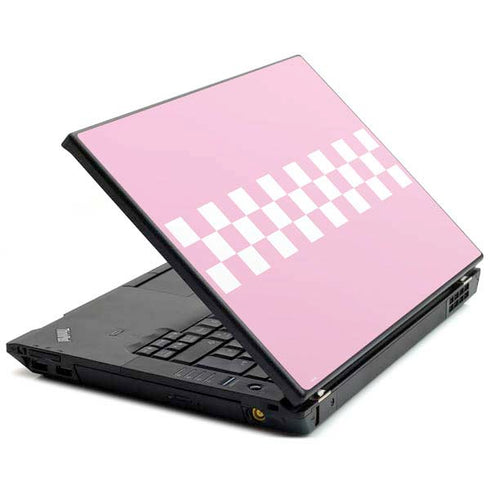 Pink Checkerboard Lenovo T420 Skin