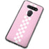Pink Checkerboard LG K51/Q51 Clear Case