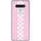 Pink Checkerboard LG Stylo 6 Clear Case