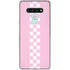Pink Checkerboard LG Stylo 6 Clear Case