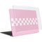 Pink Checkerboard MacBook Air 13in M1 (2021) Case plus Skin