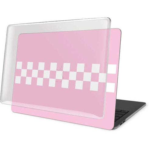 Pink Checkerboard MacBook Pro 16in (2019-20) Case plus Skin