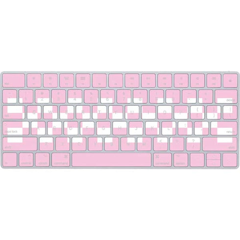 Pink Checkerboard Magic Keyboard Skin