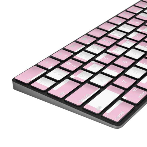 Pink Checkerboard Magic Keyboard with Numeric Keypad Skin