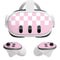 Pink Checkerboard Meta Quest 3 Skin