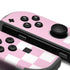 Pink Checkerboard Nintendo Joy-Con (L/R) Controller Skin