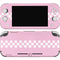 Pink Checkerboard Nintendo Switch Lite Skin