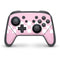 Pink Checkerboard Nintendo Switch Pro Controller Skin
