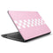 Pink Checkerboard HP Notebook Skin