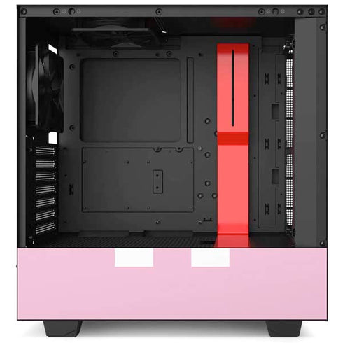 Pink Checkerboard NZXT H510 Compact ATX Mid-Tower Case Skin