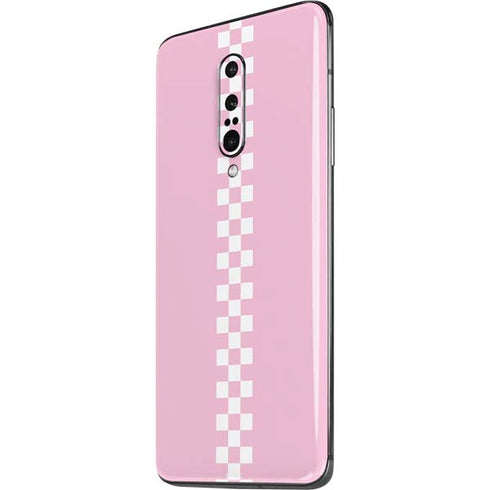 Pink Checkerboard OnePlus 7 Pro Skin