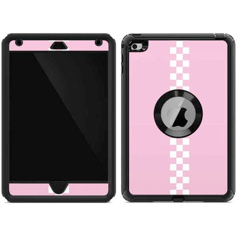 Pink Checkerboard Otterbox Defender iPad Skin