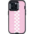 Pink Checkerboard Otterbox Defender iPhone Skin