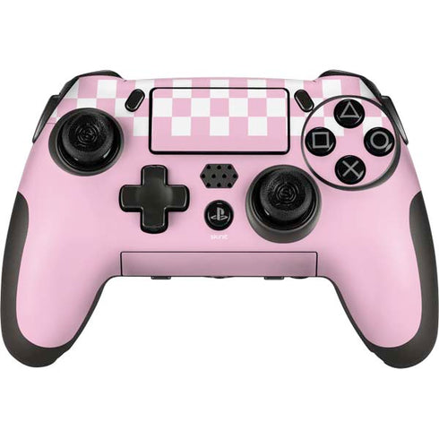 Pink Checkerboard PlayStation Scuf Vantage 2 Controller Skin